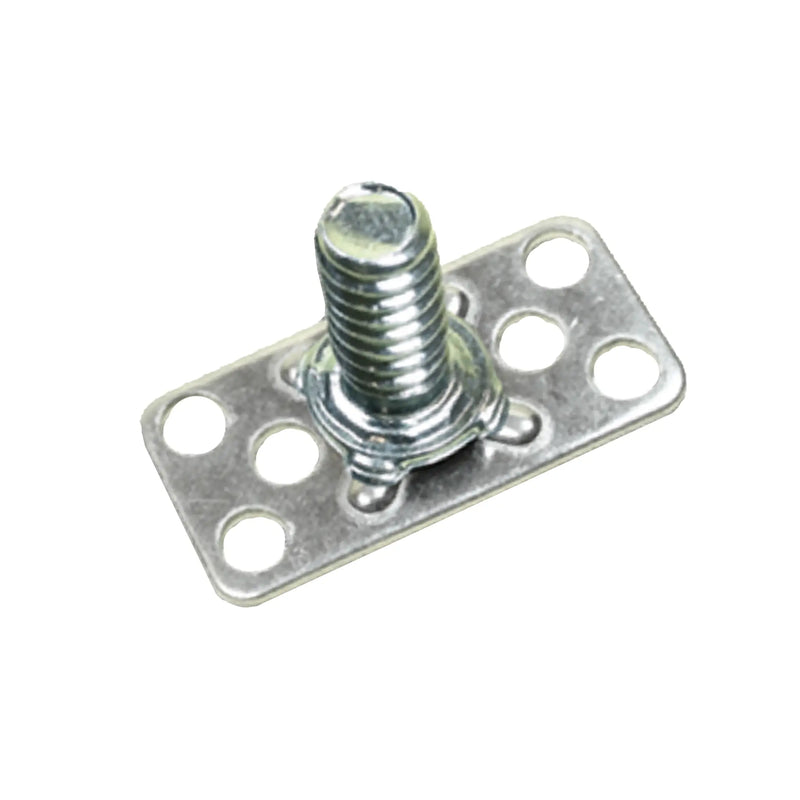 Rotaloc bonding stud 3/8-16 x 2 in yellow zinc plated hardware