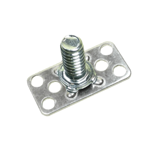 Rotaloc bonding stud 3/8-16 x 2 in yellow zinc plated hardware