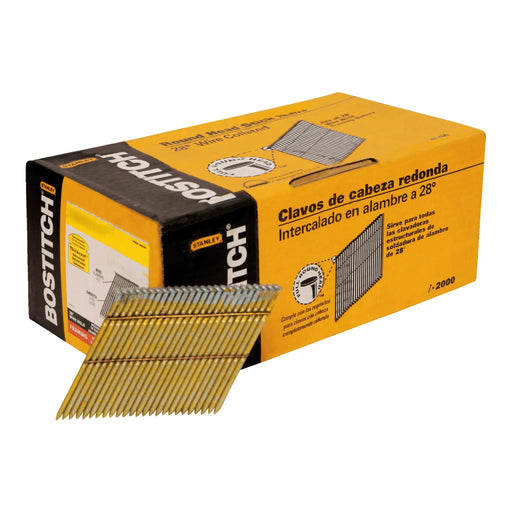 Bostitch 16d nail 3.5 in thickcoat galvanized finish pack of 2000