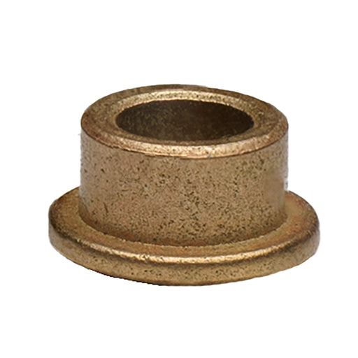 Bronze flanged bushing .25 ID x .375 OD x .25 L flange dia .50 hardware