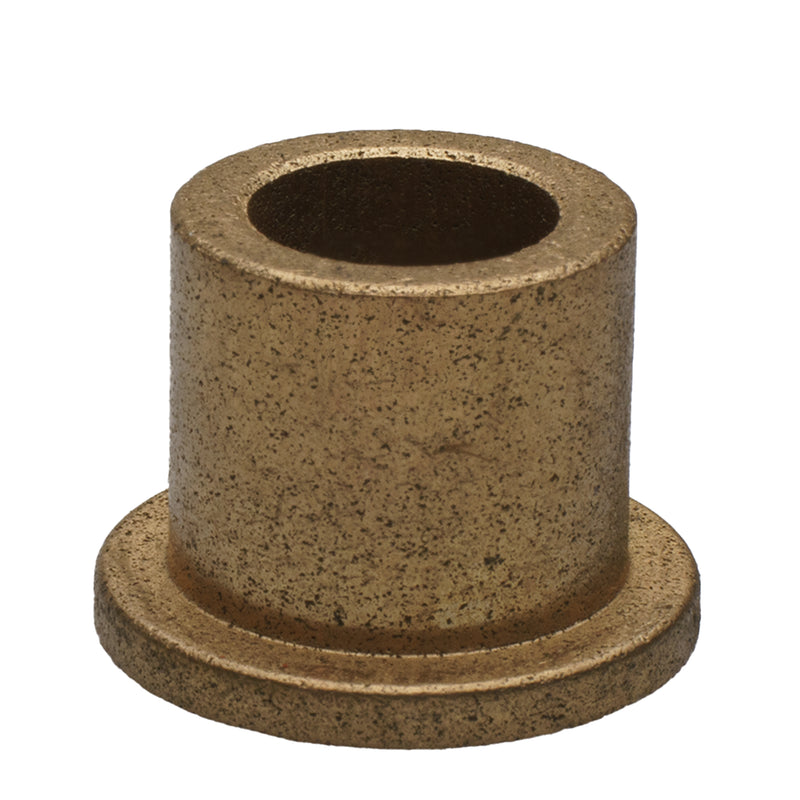 Bronze flanged bushing .50 ID x .75 OD x .75 L flange dia 1.00 part