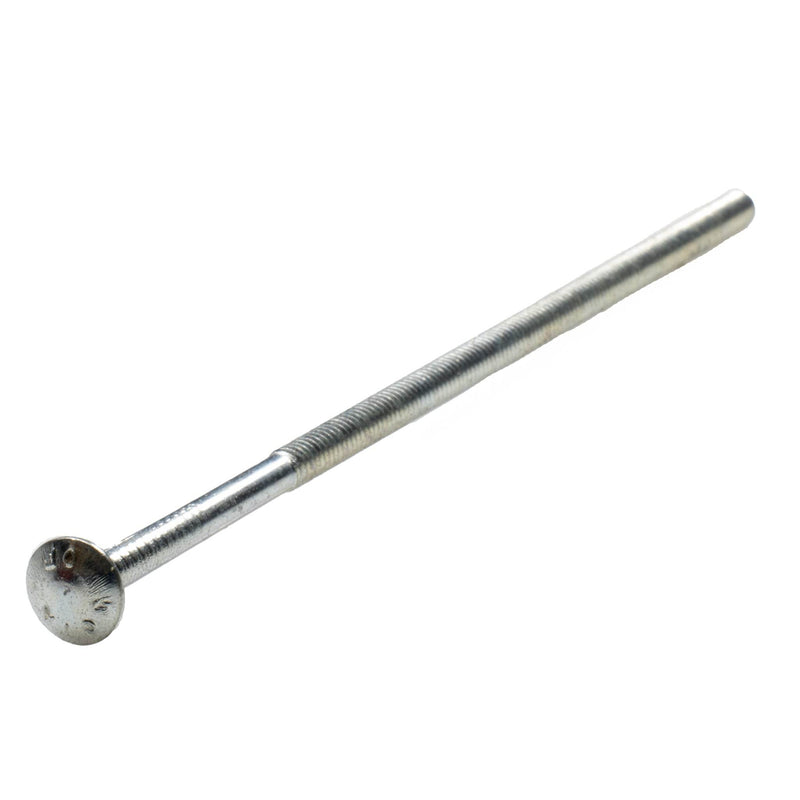 Zinc plated grade 2 carriage bolt 1/4-20 x 8 in partial thread industrial hardware