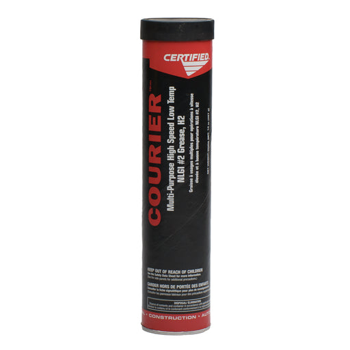 Certified Courier multi-purpose NLGI #2 grease cartridge, 14 oz, lithium-based industrial grease