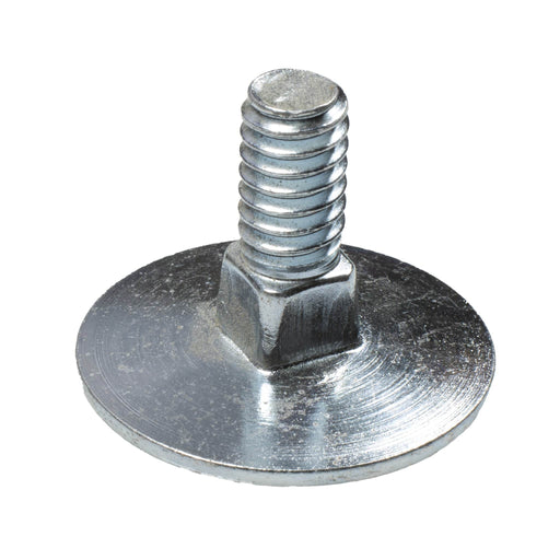 Zinc plated elevator bolt 1/4-20 x .75 in full thread flat head bolt