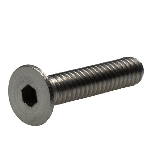 Stainless steel flat head cap screw 1/4-20 x 1.25 in full thread corrosion resistant bolt