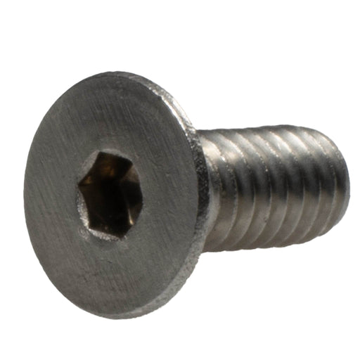 Stainless steel flat head cap screw 1/4-20 x .63 full thread industrial fastener