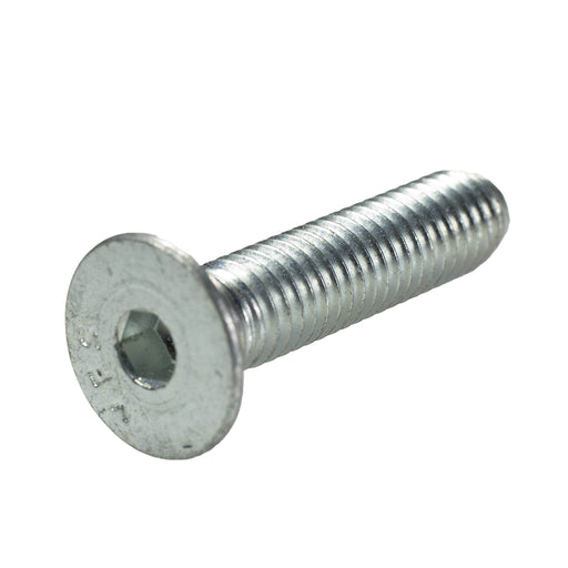 Flat head cap screw 3/8-16 x 1.75 in zinc plated full thread structural hardware
