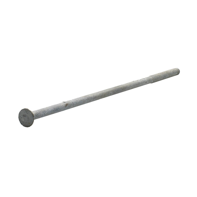 Flat head machine screw 3/8-16 x 13.00 hot dip galvanized PT (box of 150)