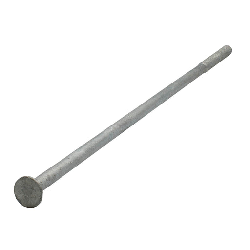 Flat head machine screw 3/8-16 x 15.00 hot dip galvanized PT (box of 150)