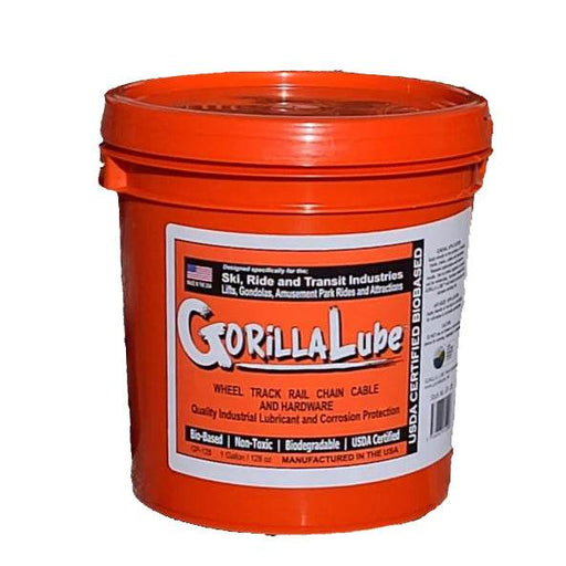 Gorilla Lube paste lubricant 1 gallon pail for industrial parts and machinery