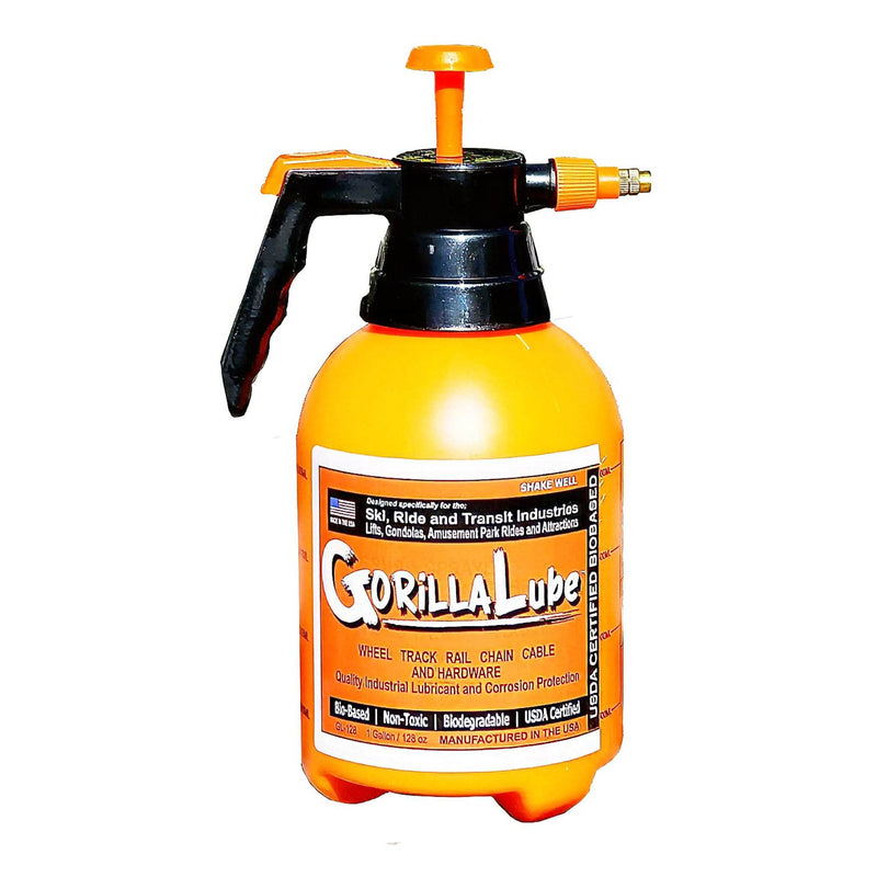 Gorilla Lube half gallon pump sprayer filled maintenance supply