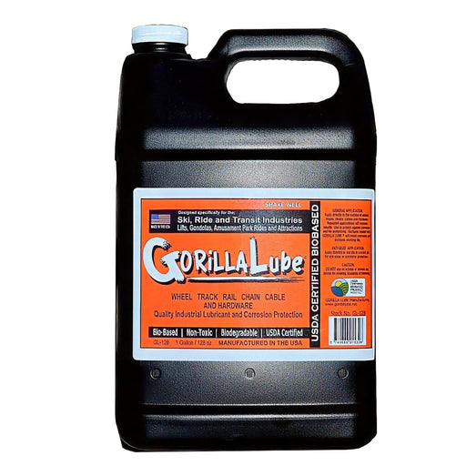 Gorilla Lube liquid lubricant 1 gallon container general maintenance use