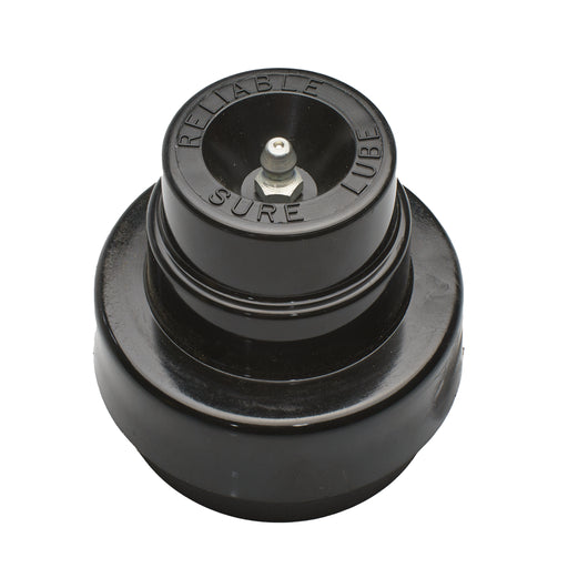 Grease cap with grease zerk fitting industrial maintenance hardware