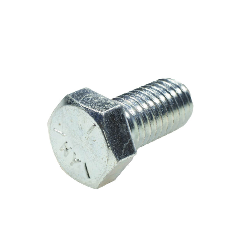 Grade 5 zinc plated heavy hex cap screw 1/2-13 x 1 in full thread machine fastener