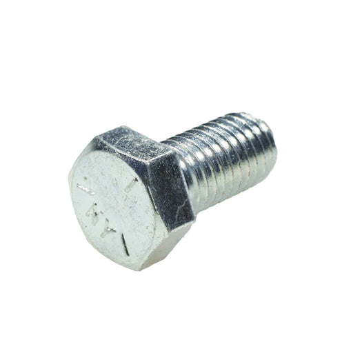 Grade 5 zinc plated heavy hex cap screw 1/2-13 x 1 in full thread machine fastener