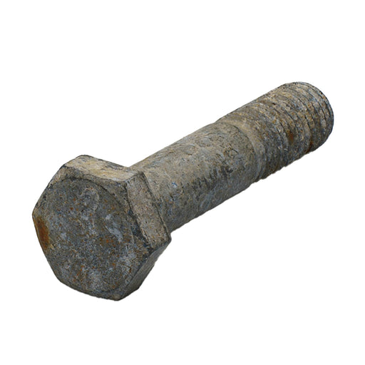 Hot-dip galvanized heavy hex cap screw 3/4-10 thread, 3.50 in length, A325 grade