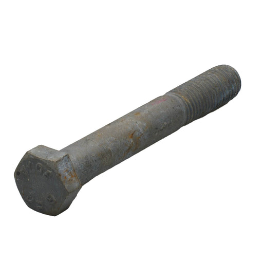 A307 hot-dip galvanized hex head cap screw, 3/4"-10 x 5.50", partially threaded for structural and outdoor fastening.