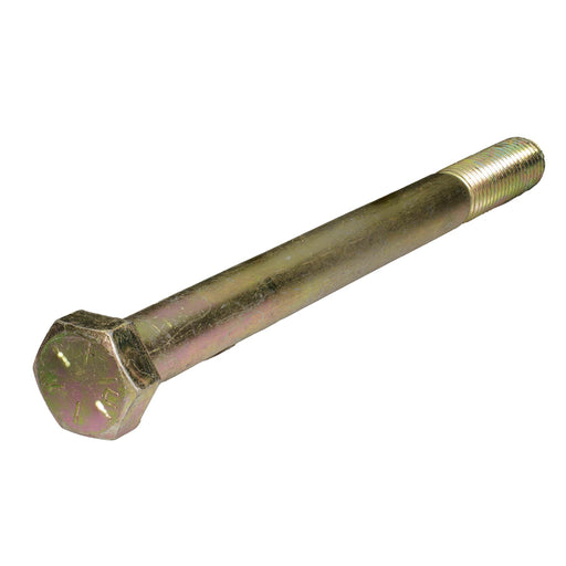 Grade 8 yellow zinc hex head cap screw, 3/4"-10 x 9.00", for heavy-duty industrial fastening.