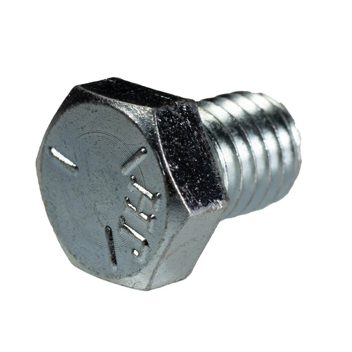 Grade 5 zinc plated heavy hex cap screw 3/8-16 x .50 in full thread industrial fastener