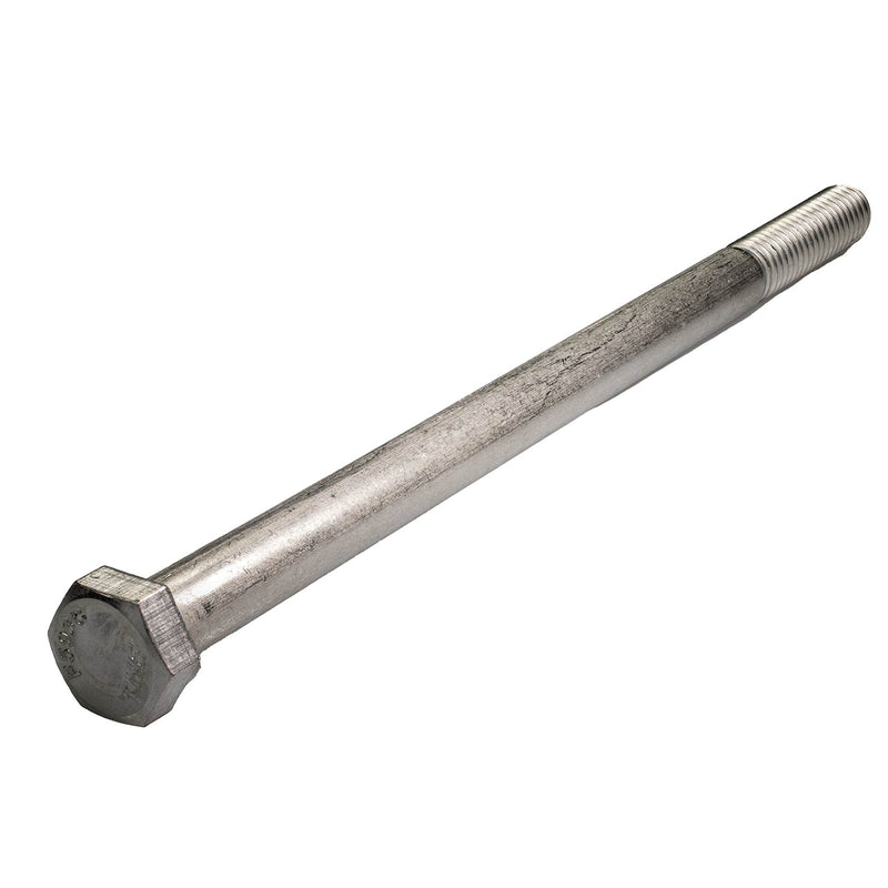 Stainless steel heavy hex cap screw 3/8-16 x 6.50 in partial thread fastener
