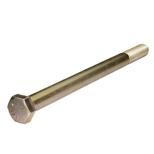 Grade 8 yellow zinc heavy hex cap screw 5/8-11 x 9 in partial thread fastener