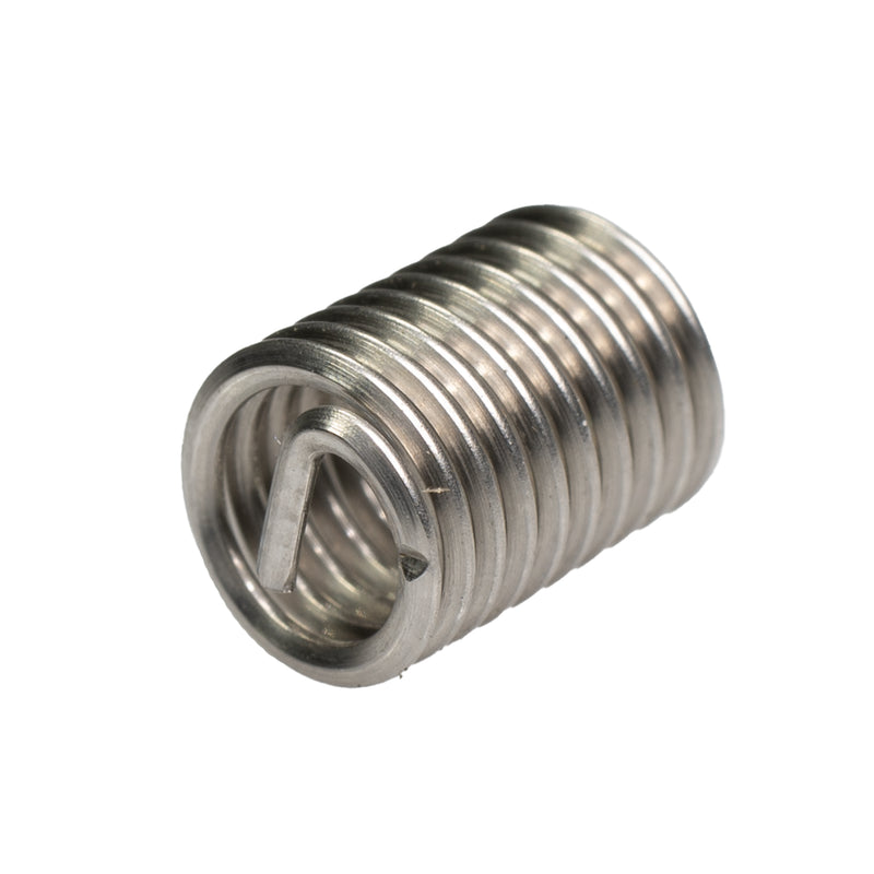 Stainless steel helical insert 10-32 x .38 threading repair insert