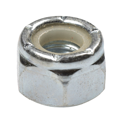 Zinc plated grade 5 nylon insert locknut 5/16-18 thread industrial fastener