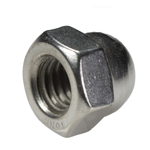 Stainless steel acorn nut 3/8-16 corrosion resistant hardware