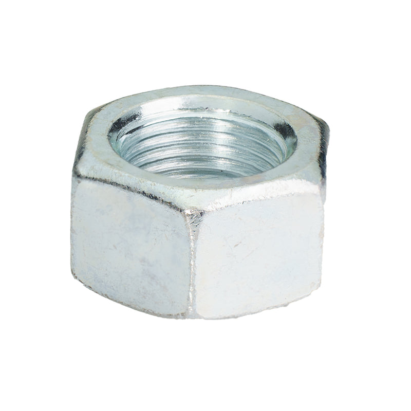 Zinc plated grade 2 hex nut 3/4-16 industrial fastening hardware