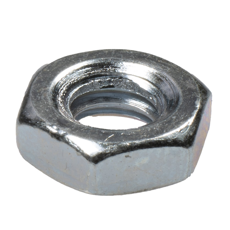 Grade 5 zinc plated hex jam nut 1/4-20 industrial fastening hardware