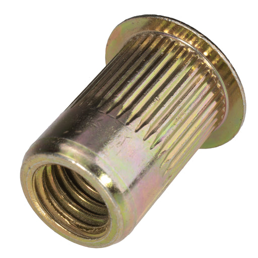 Zinc plated rivet nut 3/8-16 x .150 grade 2 secure fastening hardware