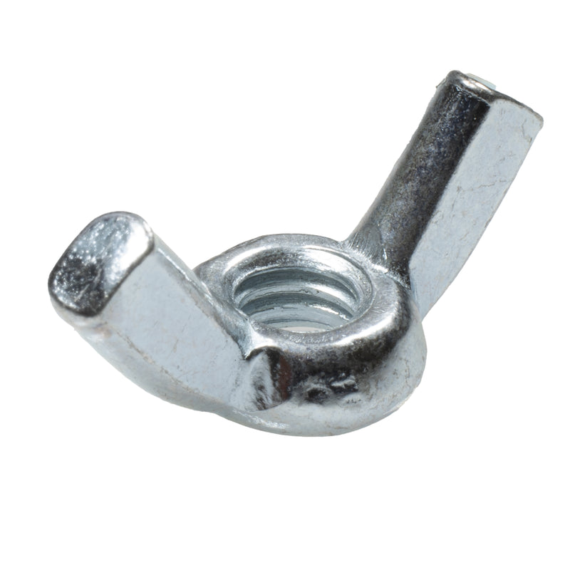 Zinc plated wingnut 1/4-20 secure fastening hardware