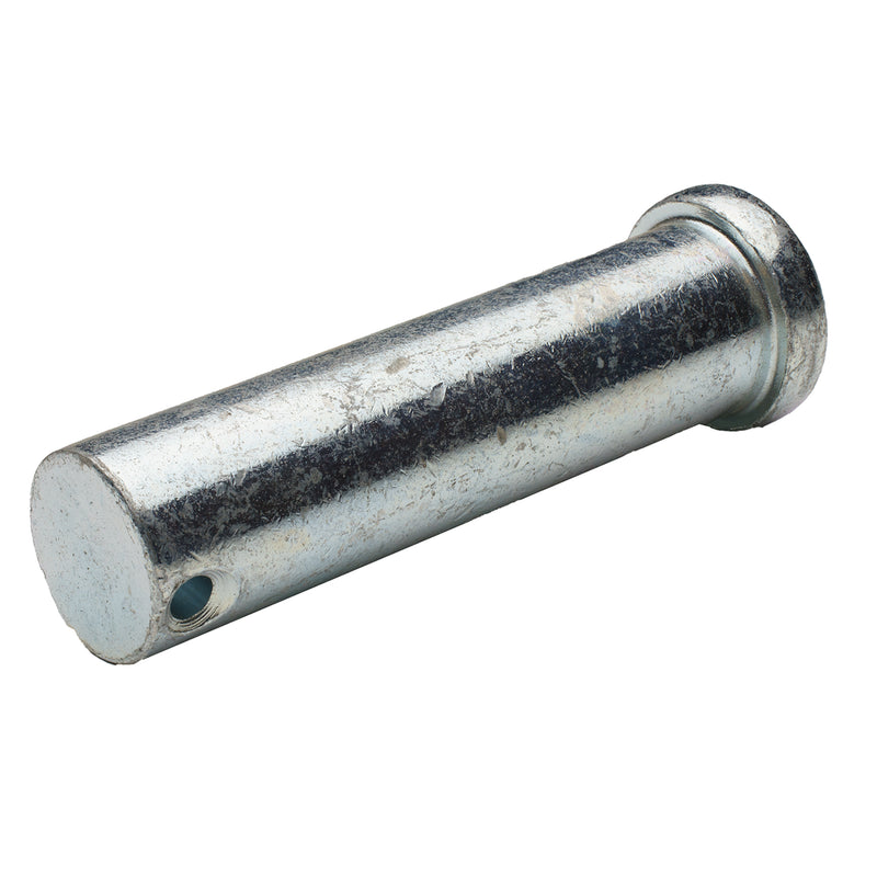 Zinc plated clevis pin 3/4 x 2.75 effective length 2.50 industrial hardware
