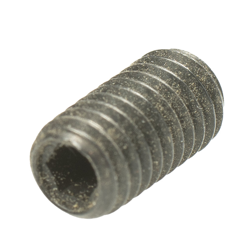 Hex set screw 10-32 x .375 in industrial machine hardware component