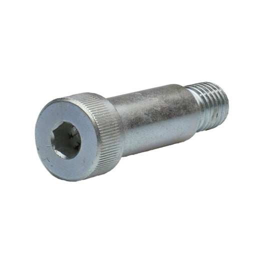 Zinc-plated hex shoulder screw, 3/4" x 1.75" with 5/8"-11 thread, for precision alignment and industrial fastening.