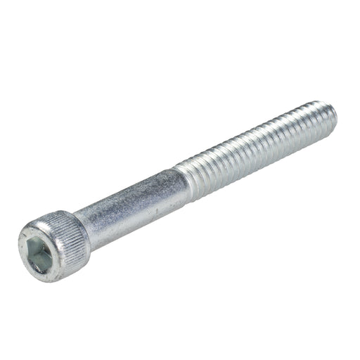 Zinc plated socket head cap screw 1/4-20 x 2.25 in partial thread hardware bolt