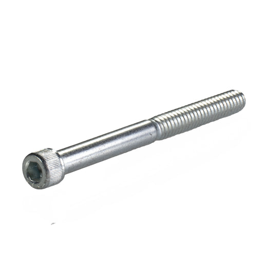 Zinc plated socket head cap screw 1/4-20 x 2.75 in partial thread industrial fastener