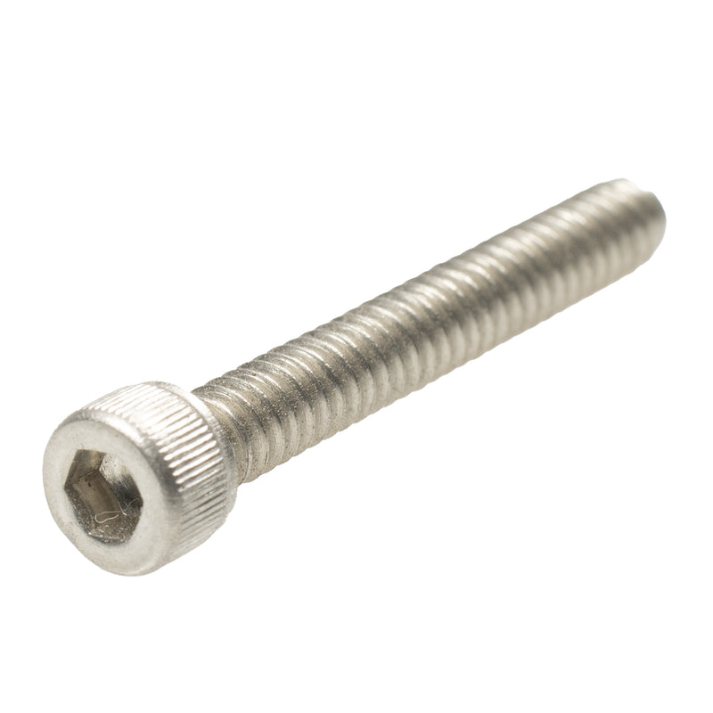 Stainless steel socket head cap screw 6-32 x 1 in partial thread fastener