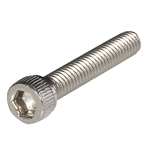 Stainless steel socket head cap screw 8-32 x 1 in full thread machine bolt