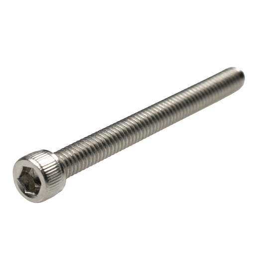 Stainless steel socket head cap screw 8-32 x 1.75 in partial thread fastener