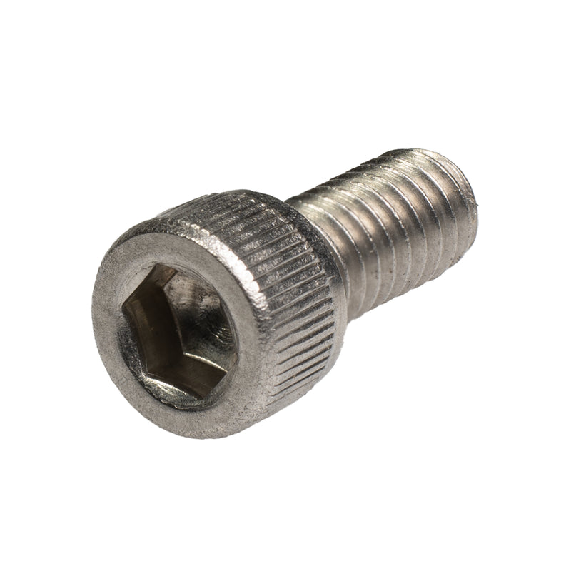 Stainless steel socket head cap screw 8-32 x .38 in full thread corrosion resistant bolt