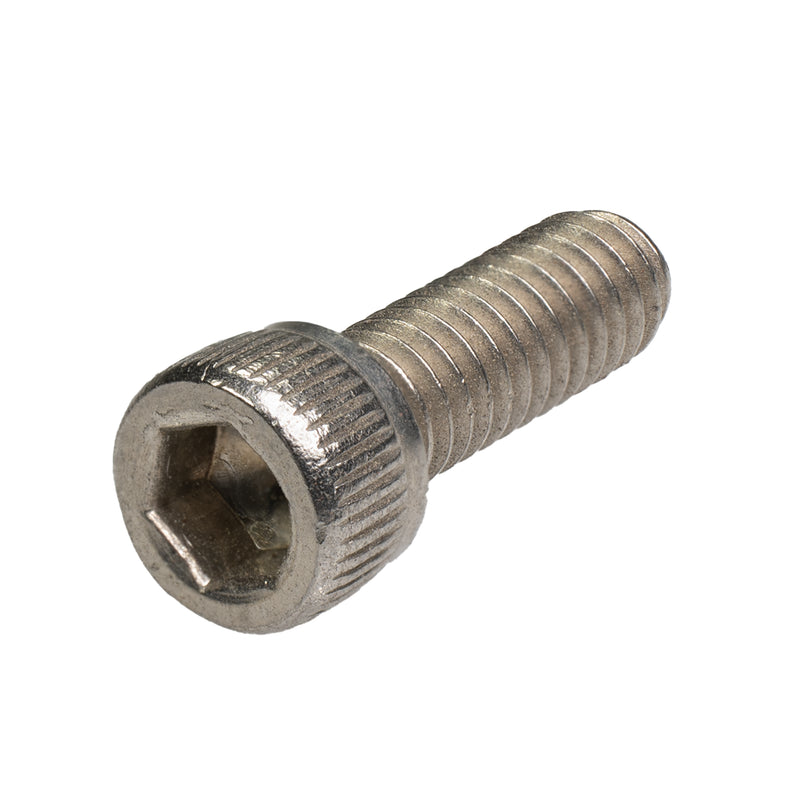 Stainless steel socket head cap screw 8-32 x .50 full thread fastener