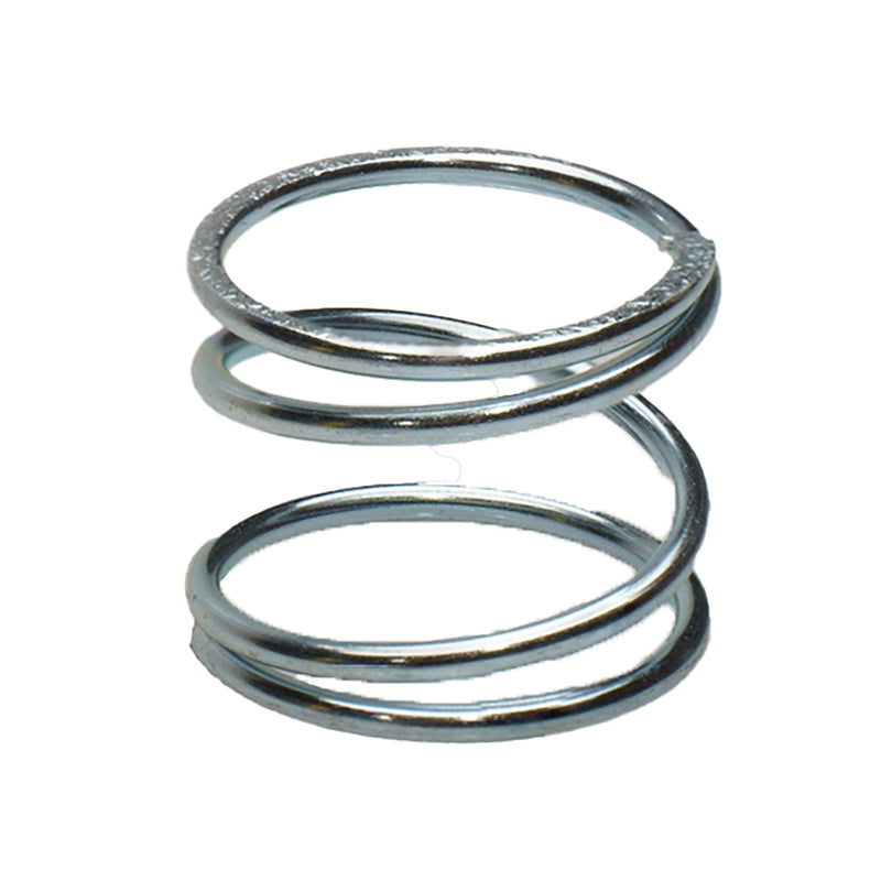 Compression spring .60 OD x .50 in wire dia .045 zinc plated hardware