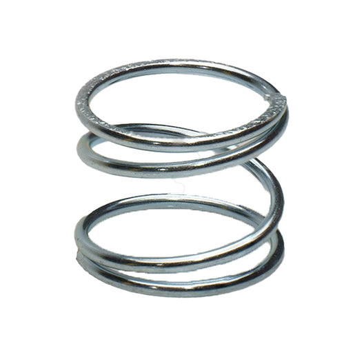 Compression spring .60 OD x .50 in wire dia .045 zinc plated hardware