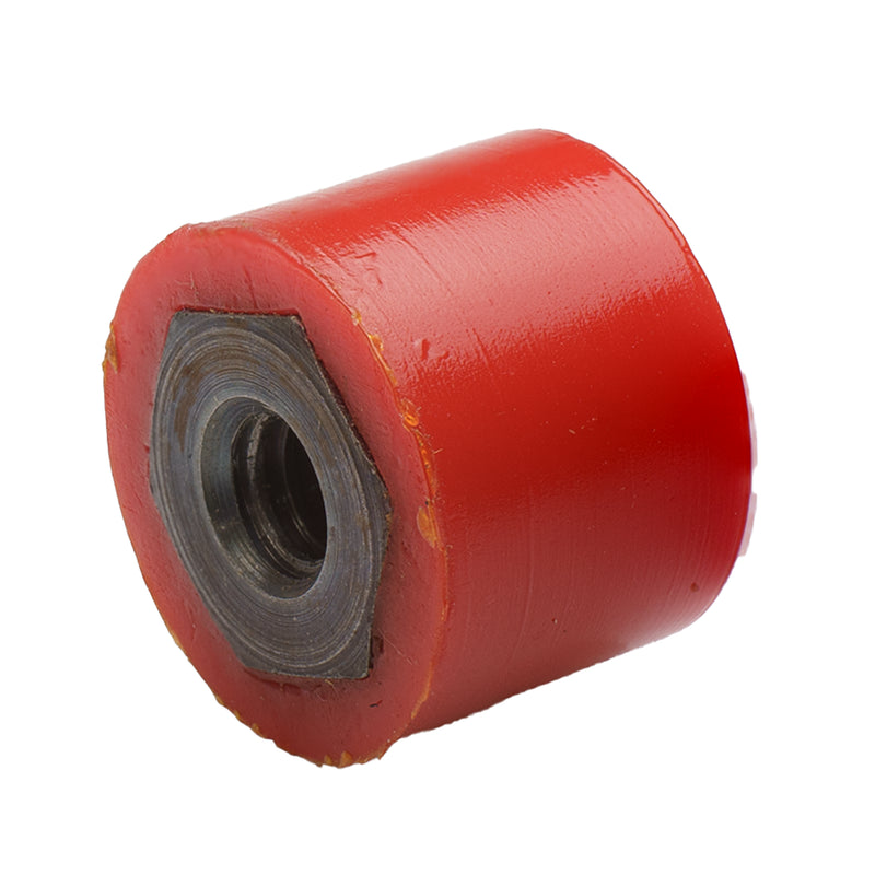 Urethane bumper .75 dia x .63 length with 1/4-20 thread mount