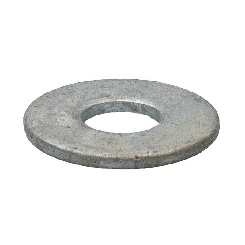 Hot dip galvanized flat washer 1/2 in, 1.00 OD x .08 thick USS spec machine washer