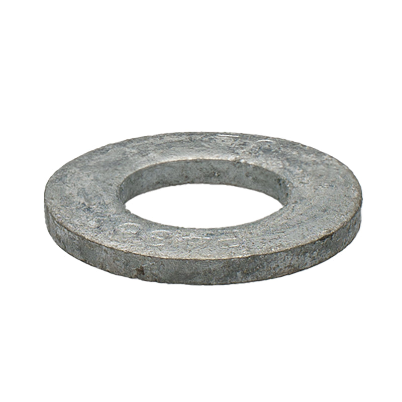 Flat washer 1/2 in, 1.06 OD x .14 thick F436 galvanized steel structural hardware