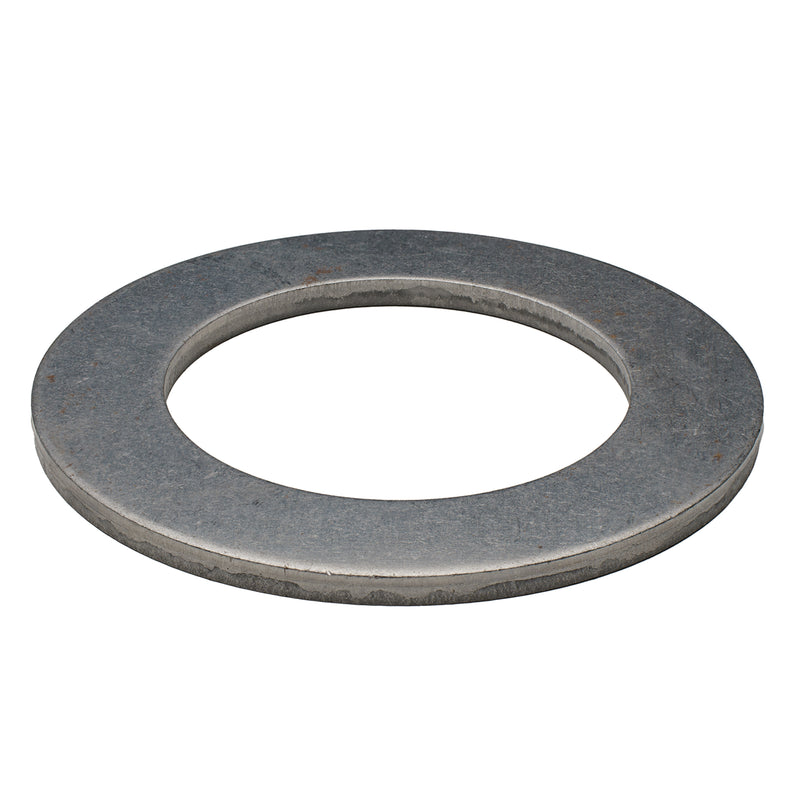 Plain flat washer 1-3/4 in with 2.75 OD and .13 thick for roller coaster hardware