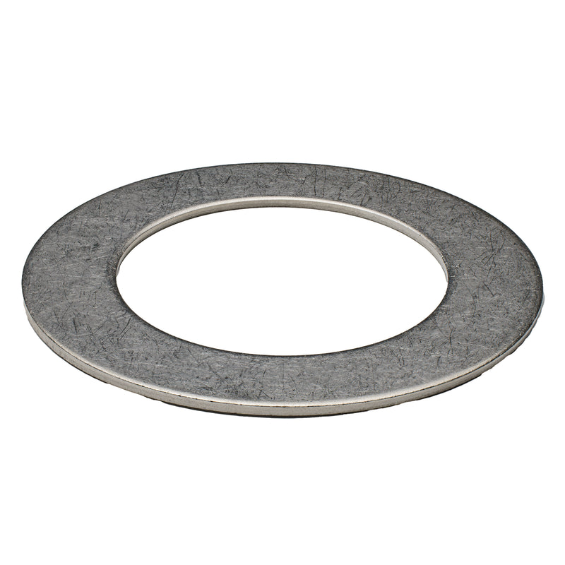 Stainless steel flat washer 1-3/4 in ID with 2.75 OD for heavy-duty coaster assemblies
