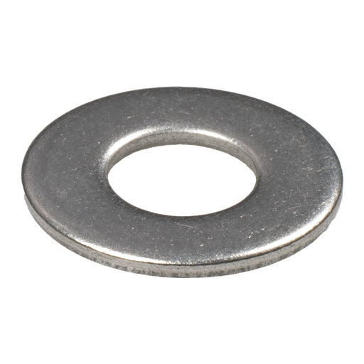 Stainless steel flat washer 1/4 in, .53 OD x .05 machine hardware washer